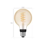 Philips Hue 929002477801 - White 7W Filament G93 E27 Bulb-2