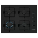 Siemens EO6C6PP30M - iQ300 Gas Hob 60CM Tempered Glass, Black