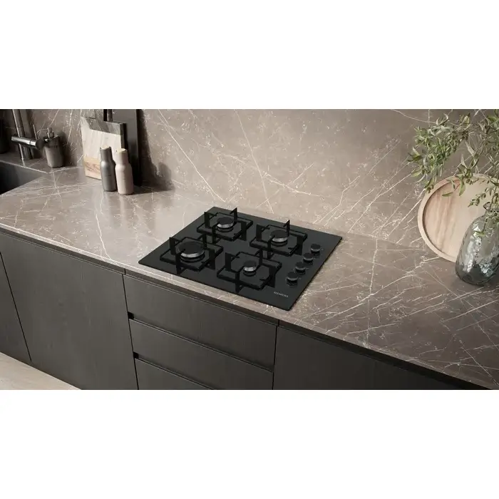 Siemens EO6C6PP30M - iQ300 Gas Hob 60CM Tempered Glass, Black-4