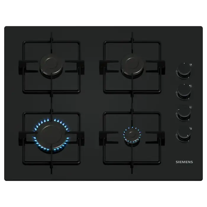 Siemens EO6C6PP30M - iQ300 Gas Hob 60CM Tempered Glass, Black