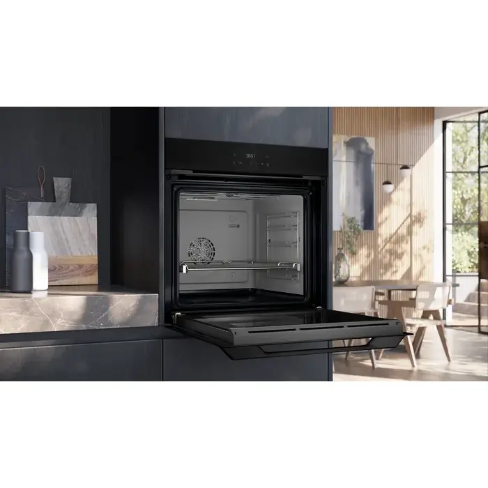 Siemens HJ852GEB0M - iQ500 Built-in Oven 60x60CM, Black-6