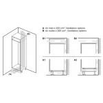 Siemens KI87VNSE0M - iQ100 Built In Bottom Freezer Refrigerator, 270L-11