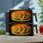 Philips Airfryer NA460/09 - 4000 Series Stacked Dual Basket-3