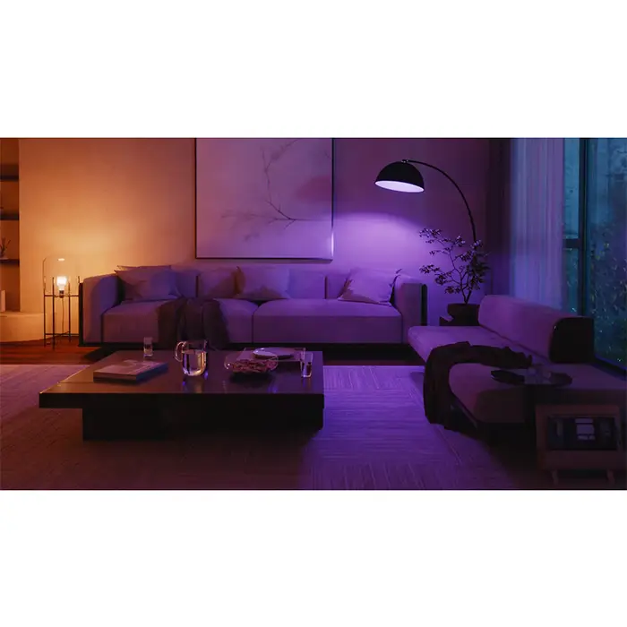 Philips Hue 929003853508 - Starter Kit, Bridge Pro + 3 E27 Smart Bulbs-4