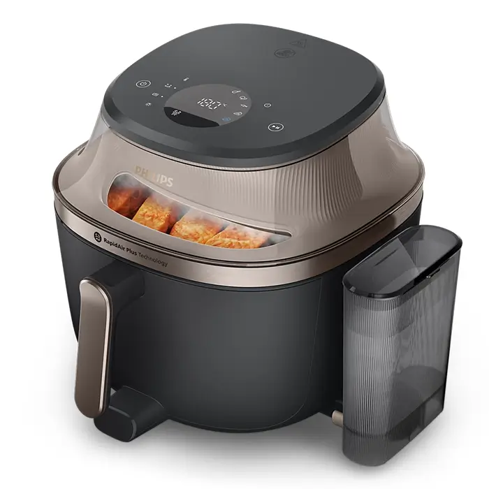 Philips NA547/07 - Airfryer 7.2L, 5000 Series With Steam & Rail