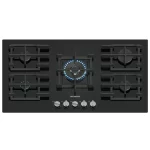 Siemens EP9A6QI40M - 90CM Gas Hob, Tempered Glass, Black