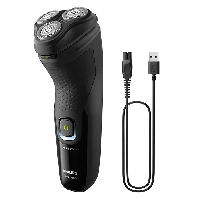 Philips X3021/00 - Shaver 3000X Series, Wet & Dry Electric Shaver-3