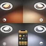 Philips Hue 929003047501 - Centura White & Color Ambiance Smart Recessed Spotlight-3