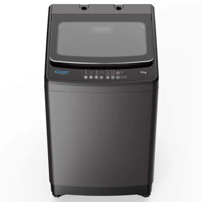 Candy CATL 728SU-19 - 8kg, Top Load Washing Machine with 10 Wash Programs, Silver-3
