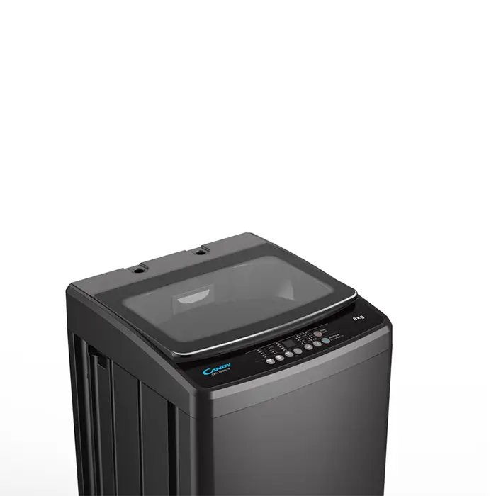 Candy CATL 728SU-19 - 8kg, Top Load Washing Machine with 10 Wash Programs, Silver-4
