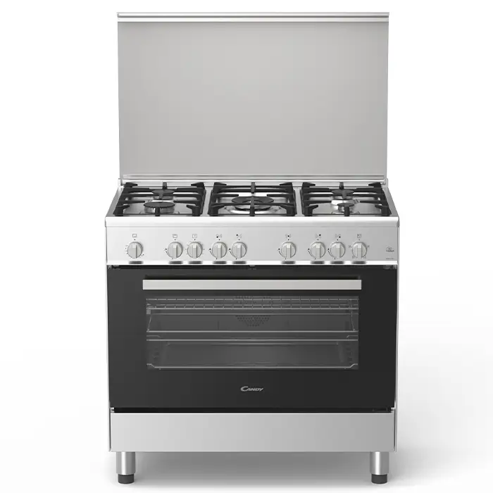Candy CGG95HXLPG1 - 90CM Stainless Steel Freestanding Gas Cooker with 5 Gas Burners-2