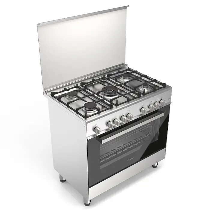 Candy CGG95HXLPG1 - 90CM Stainless Steel Freestanding Gas Cooker with 5 Gas Burners-3