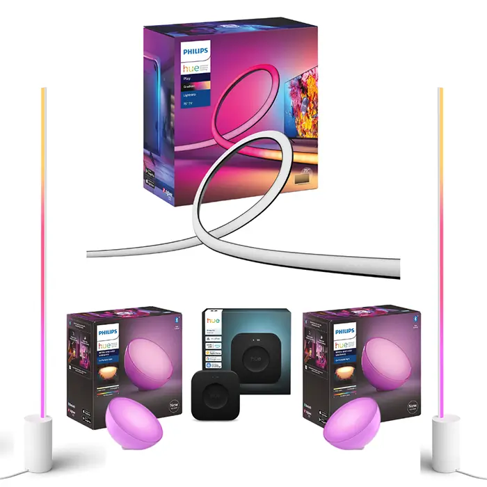 Philips Hue Light Theatre - Premium Smart Lighting Entertainment Bundle