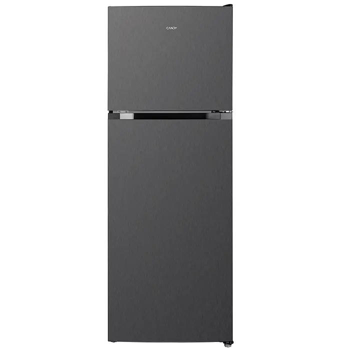 Candy CCDN470S19 - 348L No Frost Double Door Refrigerator, Silver