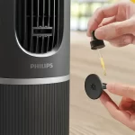 Philips CX5550/01 - Tower Fan 5000 Series Powerful Cooling, 5 Speeds, 80° Oscillation-6