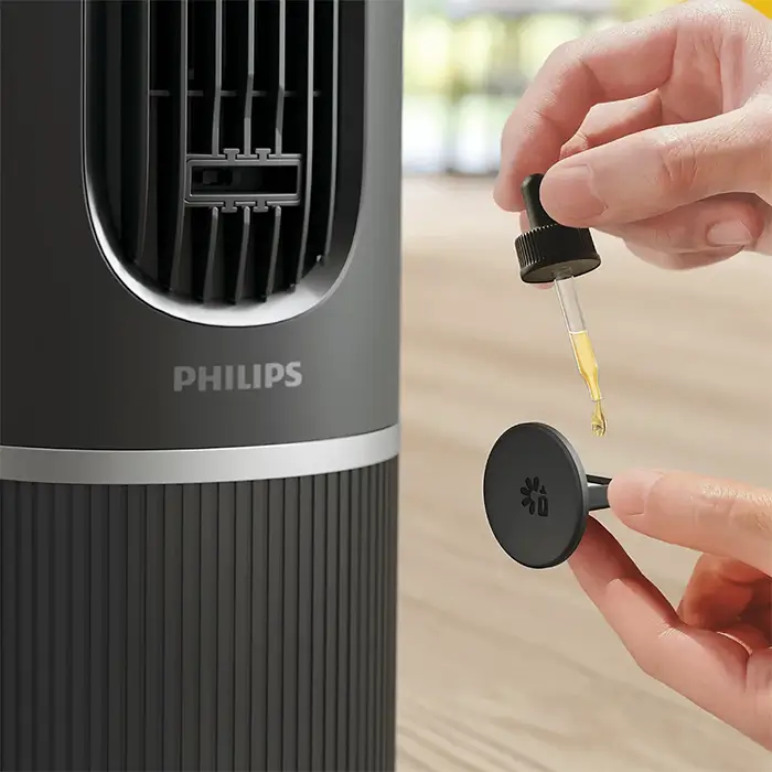 Philips CX5550/01 - Tower Fan 5000 Series Powerful Cooling, 5 Speeds, 80° Oscillation-6