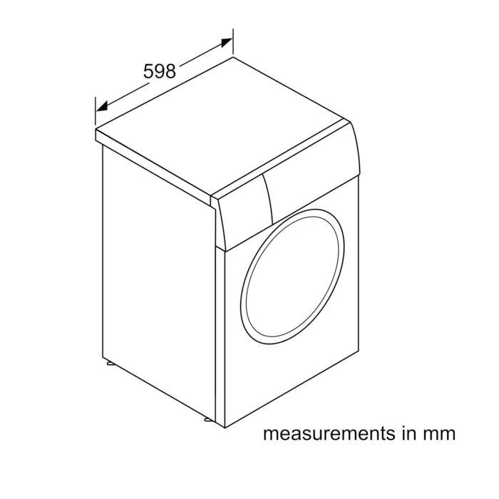 Siemens WG44B2AXGC - Front Load Washer IQ700, 9KG-5