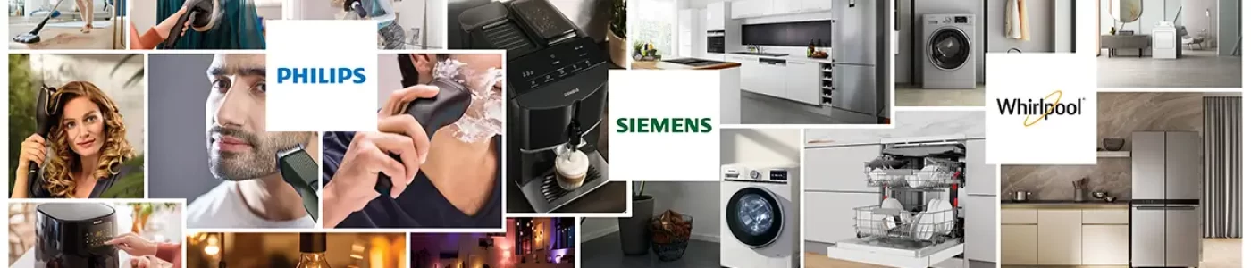 Electrical and electronics home appliances including refrigerators, washing machines, and kitchen gadgets available in UAE